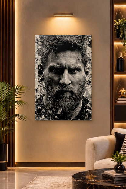 Cinematic Art acrylic wall art on a warm-lit luxury wall