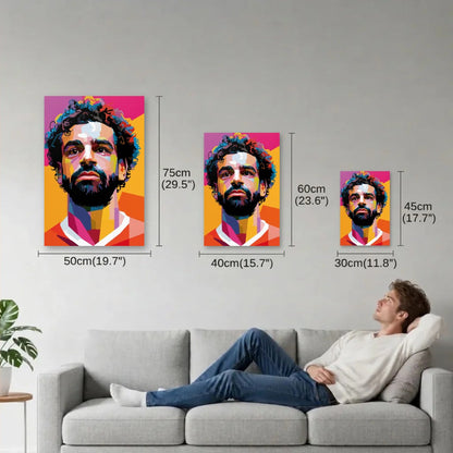 Cinematic Art size guide 30x45, 40x60, 50x75 cm