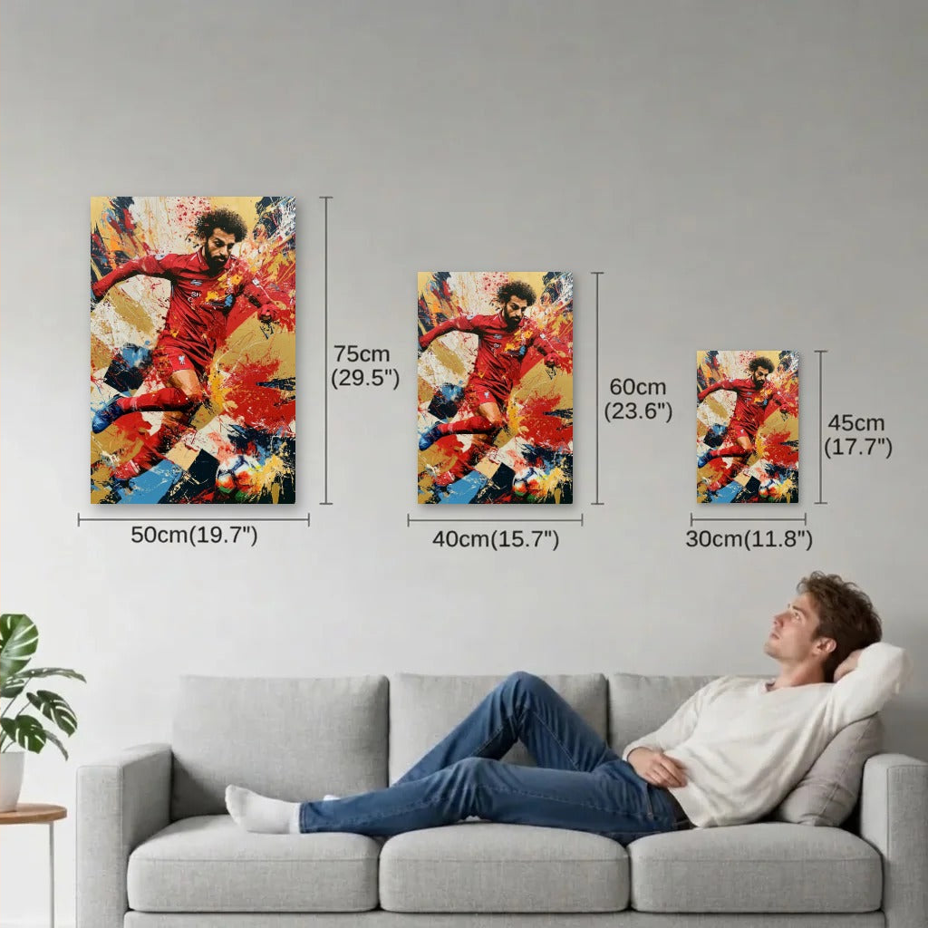 Cinematic Art size guide 30x45, 40x60, 50x75 cm
