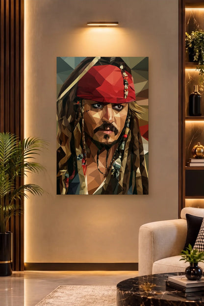 Cinematic Art acrylic wall art on a warm-lit luxury wall