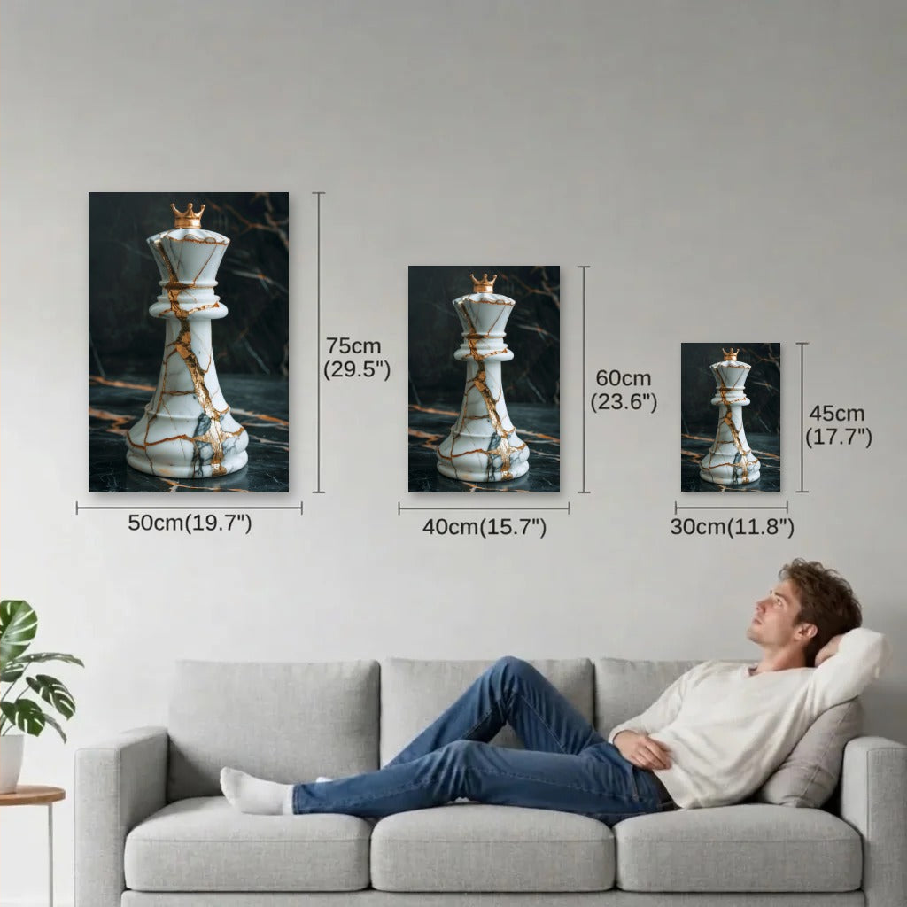 Luxury Art size guide 30x45, 40x60, 50x75 cm