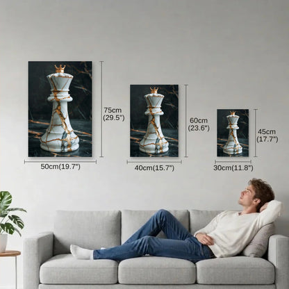 Luxury Art size guide 30x45, 40x60, 50x75 cm