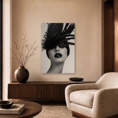 Expressions Art acrylic wall art in a beige living room