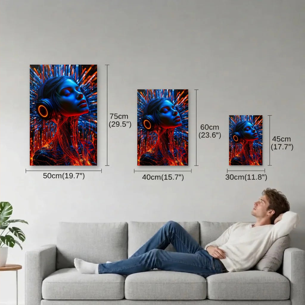 Expressions Art size guide 30x45, 40x60, 50x75 cm