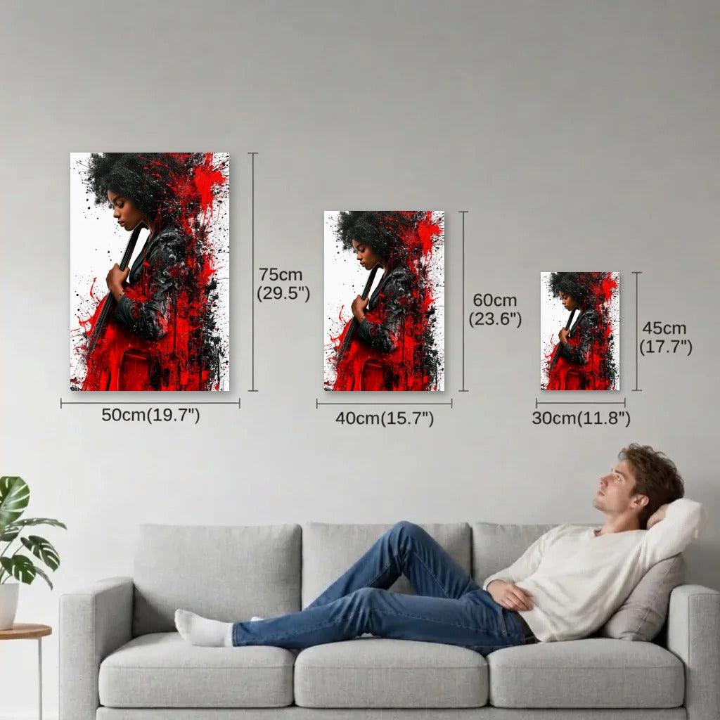 Expressions Art size guide 30x45, 40x60, 50x75 cm