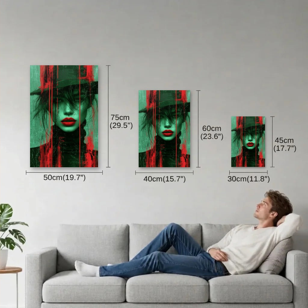 Expressions Art size guide 30x45, 40x60, 50x75 cm