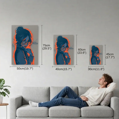 Expressions Art size guide 30x45, 40x60, 50x75 cm