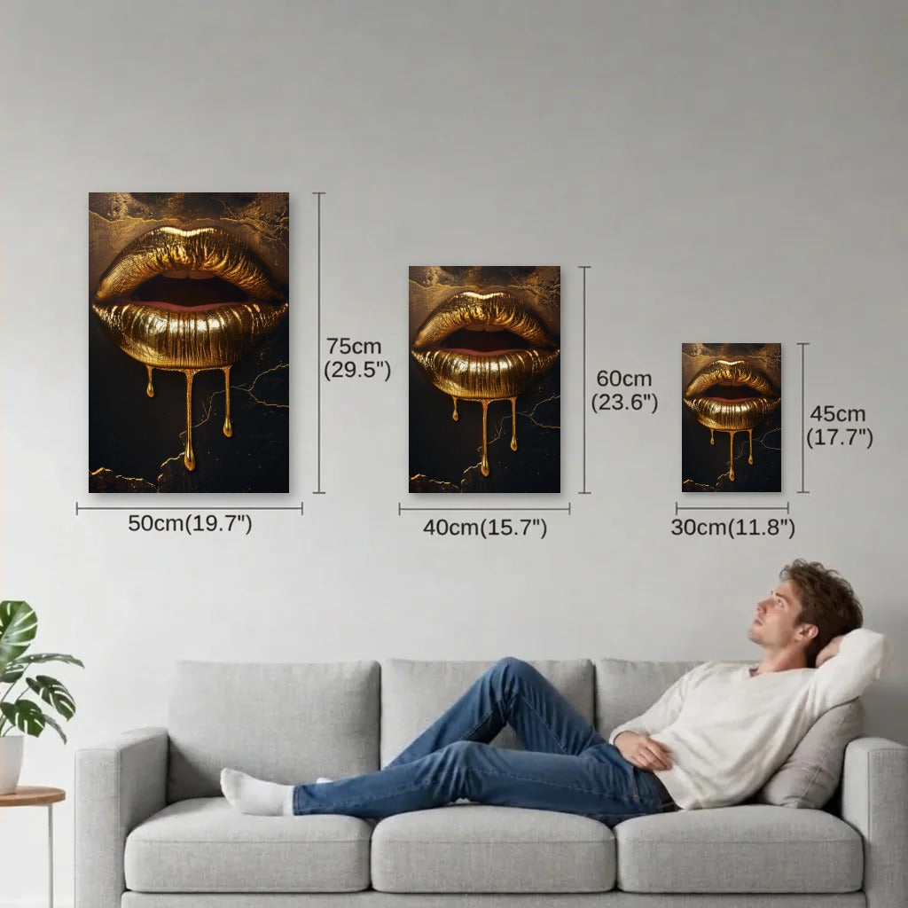 Expressions Art size guide 30x45, 40x60, 50x75 cm