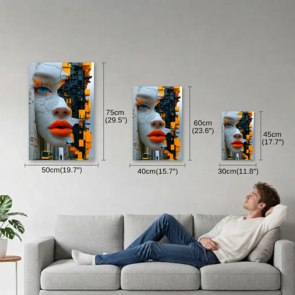 Expressions Art size guide 30x45, 40x60, 50x75 cm