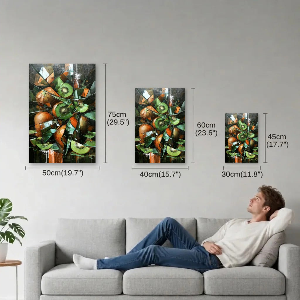 Luxury Art size guide 30x45, 40x60, 50x75 cm