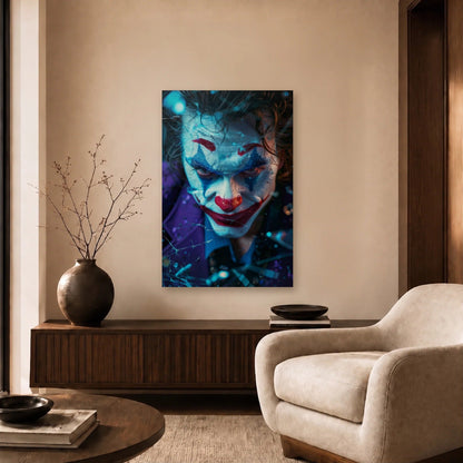 Cinematic Art acrylic wall art in a beige living room