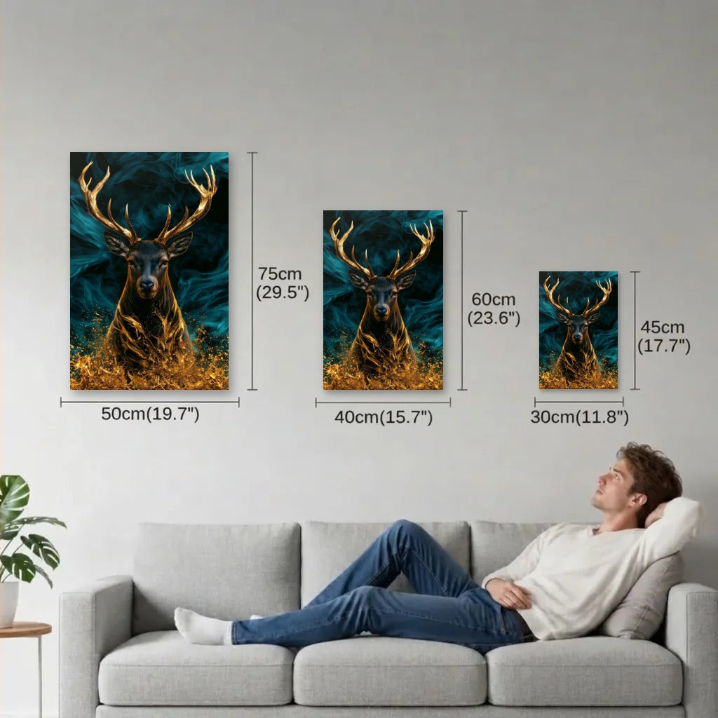 Wild Art size guide 30x45, 40x60, 50x75 cm