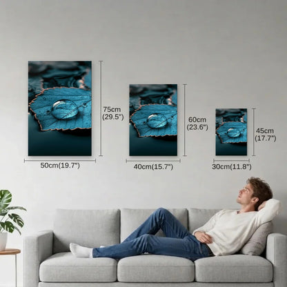 Nature Art size guide 30x45, 40x60, 50x75 cm