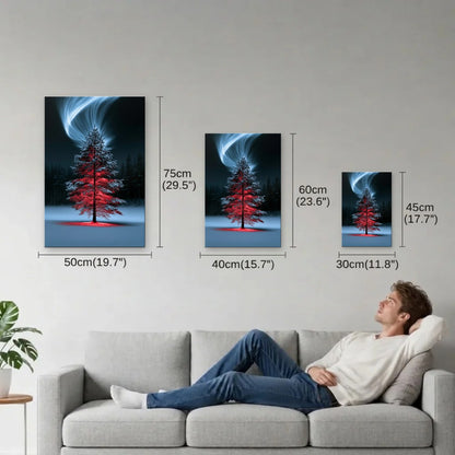 Nature Art size guide 30x45, 40x60, 50x75 cm