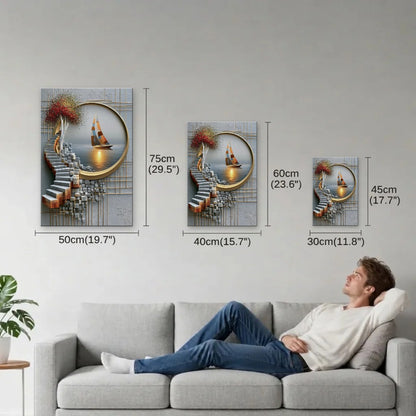 Nature Art size guide 30x45, 40x60, 50x75 cm