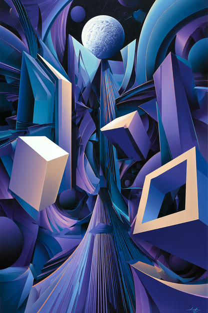 Geometric Abstraction Art