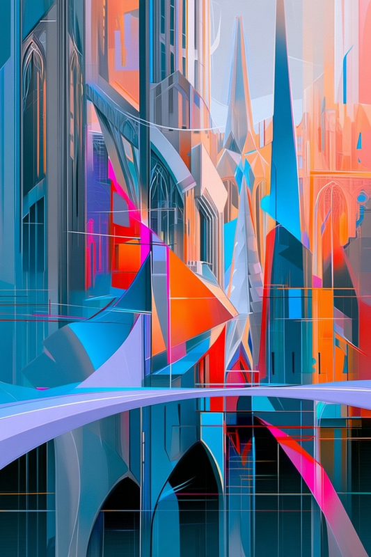 Geometric Abstraction Art