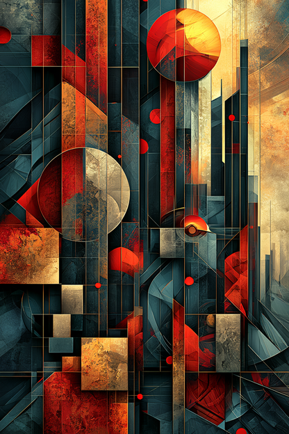 Geometric Abstraction Art