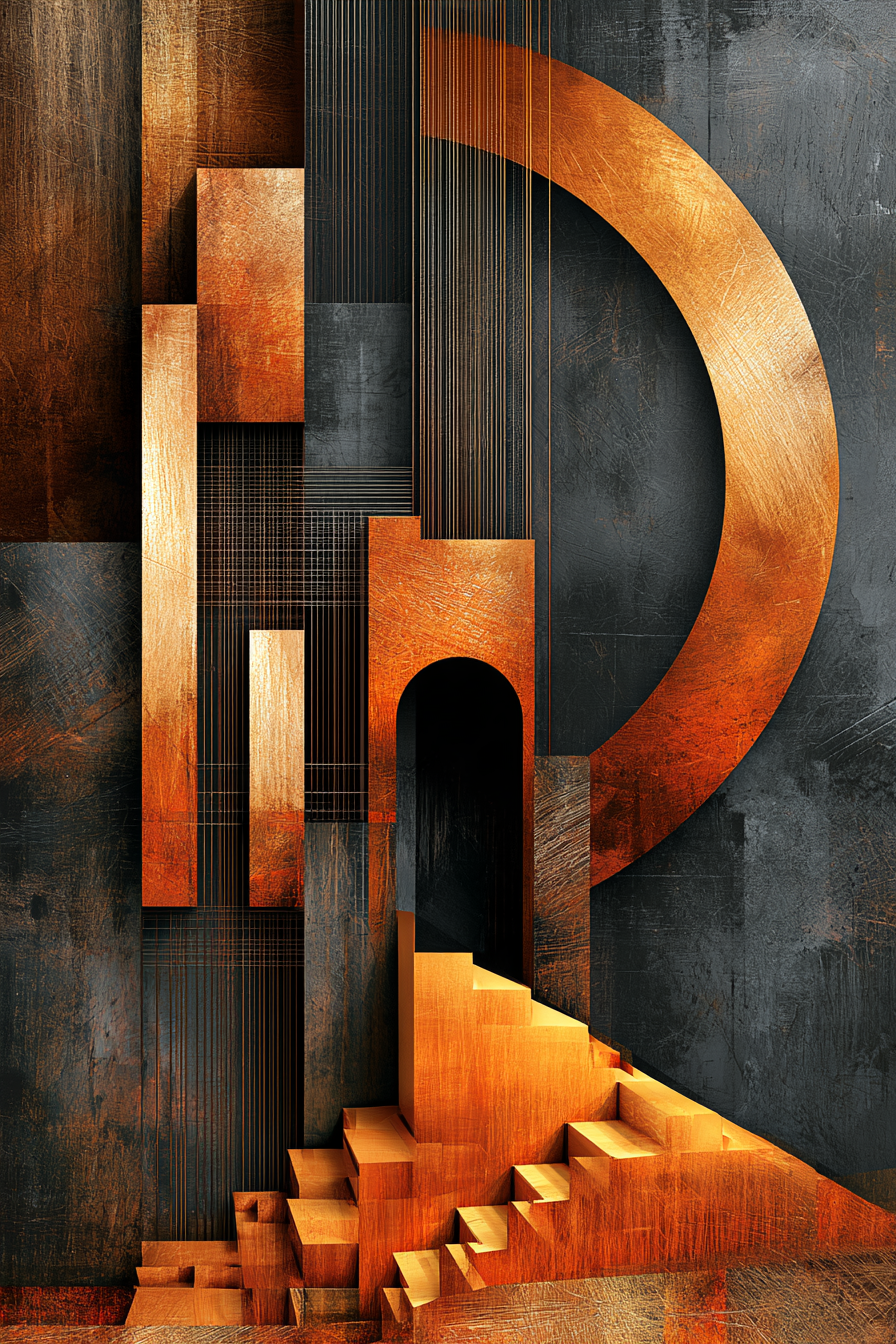 Geometric Abstraction Art