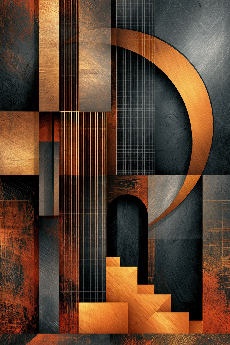 Geometric Abstraction Art